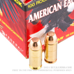 500  Rounds of .40 S&W Ammo by Federal - 180gr FMJ