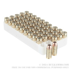 50 Rounds of .40 S&W Ammo by Speer - 155gr TMJ