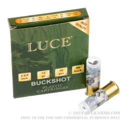 300 Rounds of 12ga Ammo by Luce - 00 Buck