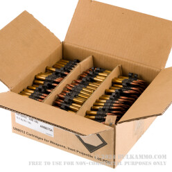 400 Linked Rounds of 30-06 Springfield Ammo by Turkish Military Surplus - 151gr FMJ