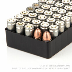 50 Rounds of 9mm Ammo by Silver Bear - 115gr FMJ
