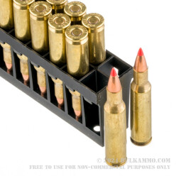 20 Rounds of .222 Rem Ammo by Hornady Superformance - 50gr V-Max