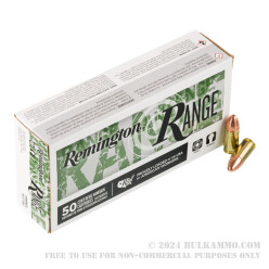 50 Rounds of 9mm Ammo by Remington Range - 124gr FMJ