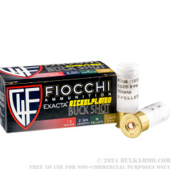 10 Rounds of 12ga High Velocity Ammo by Fiocchi -  00 Buck