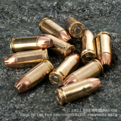 1000 Rounds of 9mm Ammo by Federal - 95gr JSP