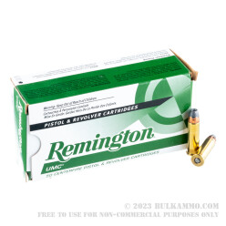 500 Rounds of .38 Spl +P Ammo by Remington - 125gr SJHP