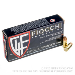 50 Rounds of .40 S&W Ammo by Fiocchi - 180gr FMJ