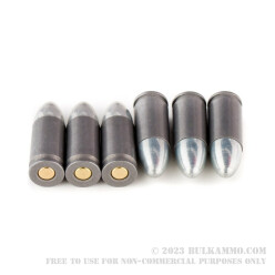 500 Rounds of 9mm Ammo by Tula - 115gr FMJ