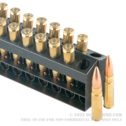 20 Rounds of .300 AAC Blackout Ammo by Remington - 220gr OTM