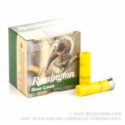 250 Rounds of 20ga Ammo by Remington - 7/8 ounce #6 shot