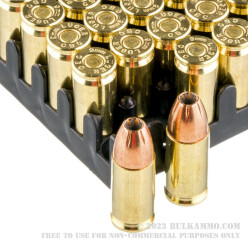 1000 Rounds of 9mm Ammo by Magtech - 115gr JHP