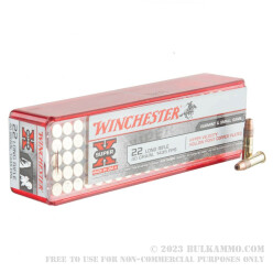 100 Rounds of .22 LR Ammo by Winchester Super-X - 40gr HP