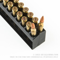 20 Rounds of 6.8 SPC Ammo by Remington - 115gr MatchKing HPBT