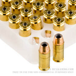 1000 Rounds of .40 S&W Hi Shok Ammo by Federal Classic - 180gr JHP