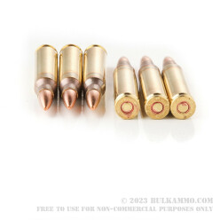 20 Rounds of 5.56x45mm Ammo by Independence - 55gr Full Metal Jacket - Boat Tail