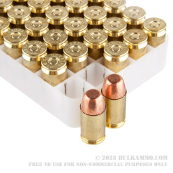 50 Rounds of .45 GAP Ammo by Federal American Eagle - 185gr TMJ