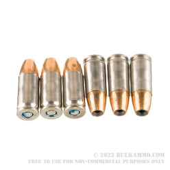 1000 Rounds of 9mm Ammo by Federal LE Hydra Shok - 124gr JHP
