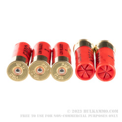 5 Rounds of LV LE 12ga Ammo by PMC -  #4 Buck