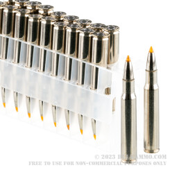20 Rounds of 30-06 Springfield Ammo by Federal Vital-Shok - 180gr Trophy Bonded Tip