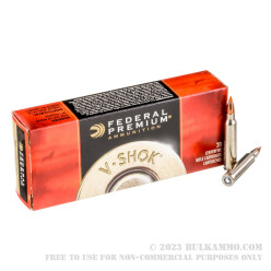 20 Rounds of .223 Ammo by Federal Premium - 40gr Nosler Ballistic Tip