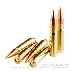 50 Rounds of .300 AAC Blackout Ammo by Magtech First Defense - 123gr FMJ