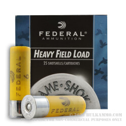 25 Rounds of 20ga Ammo by Federal -  #6 shot