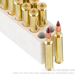 20 Rounds of .300 Win Mag Ammo by Winchester Copper Impact - 180gr Copper Extreme Point