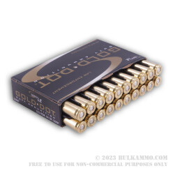 20 Rounds of .223 Ammo by Speer Gold Dot - 64gr SP