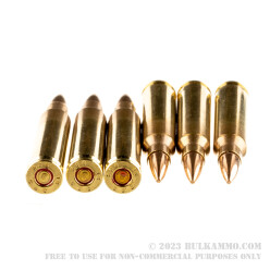 1000 Rounds of 5.56x45 Ammo by Magtech - 55gr FMJ M193
