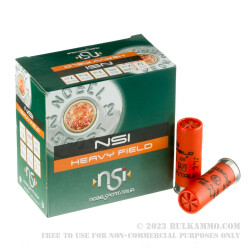 250 Rounds of 12ga Ammo by NobelSport - 1 1/4 ounce #7 1/2 - Lead Shot