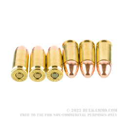 50 Rounds of 9mm Ammo by Fiocchi - 115gr FMJ