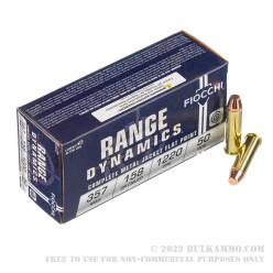 1000 Rounds of .357 Mag Ammo by Fiocchi - 158gr TMJ