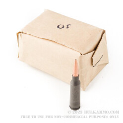 30 Rounds of 5.45x39mm Ammo by Wolf WPA Military Classic - 60gr FMJ
