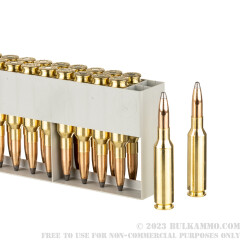 20 Rounds of 6.5 Creedmoor Ammo by Sellier & Bellot - 156gr SP