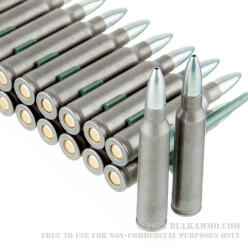 40 Rounds of .223 Rem Ammo by Tula - 55gr HP