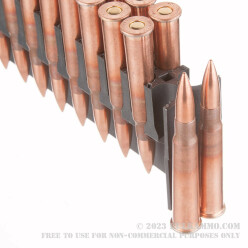 20 Rounds of .303 British Ammo by Wolf WPA - 174 grain FMJ