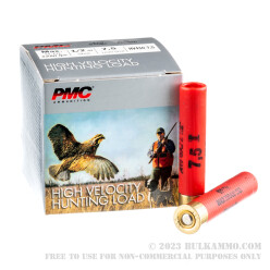 25 Rounds of .410 Ammo by PMC High Velocity Hunting Load - 1/2 ounce #7.5 Shot
