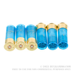 25 Rounds of 12ga Ammo by Fiocchi White Rino Super Lite - 1 1/8 ounce #8 shot