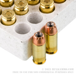 50 Rounds of .40 S&W Ammo by Winchester Ranger - 155gr JHP