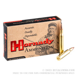 20 Rounds of .270 Win Ammo by Hornady Custom - 150gr SP