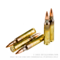 20 Rounds of 5.56x45 Ammo by Federal - 55gr FMJBT
