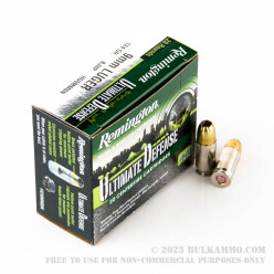 20 Rounds of 9mm Ammo by Remington - 124gr JHP
