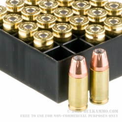 250 Rounds of 9mm Luger Ammo by Hornady XTP - 147gr JHP