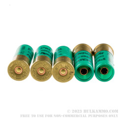 5 Rounds of 12ga Ammo by Remington - 1 ounce Copper Solid Sabot Slug