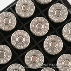 200 Rounds of .45 GAP Ammo by Federal - 185gr JHP