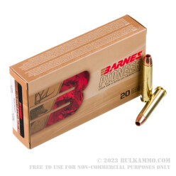 20 Rounds of .45-70 Ammo by Barnes - 300 gr TSX