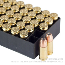 50 Rounds of 9mm Ammo by PMC - 115gr JHP