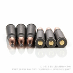 20 Rounds of 7.62x39mm Ammo by Tula - 154gr SP