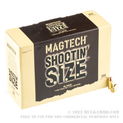 900 Rounds of .40 S&W Ammo by Magtech - 180gr FMJFN Shootin' Size