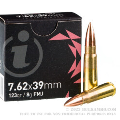 720 Rounds of 7.62x39 Ammo by Igman - 123gr FMJ